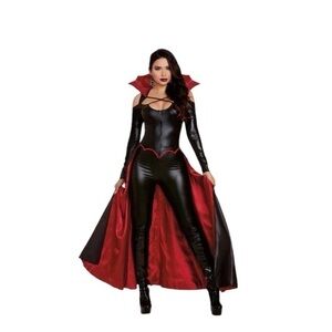 NEW Dreamgirl Princess Of Darkness One Piece Costume‎ Small